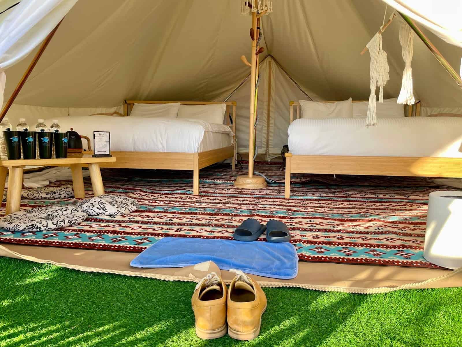蟬說暖硫神殿帳內部