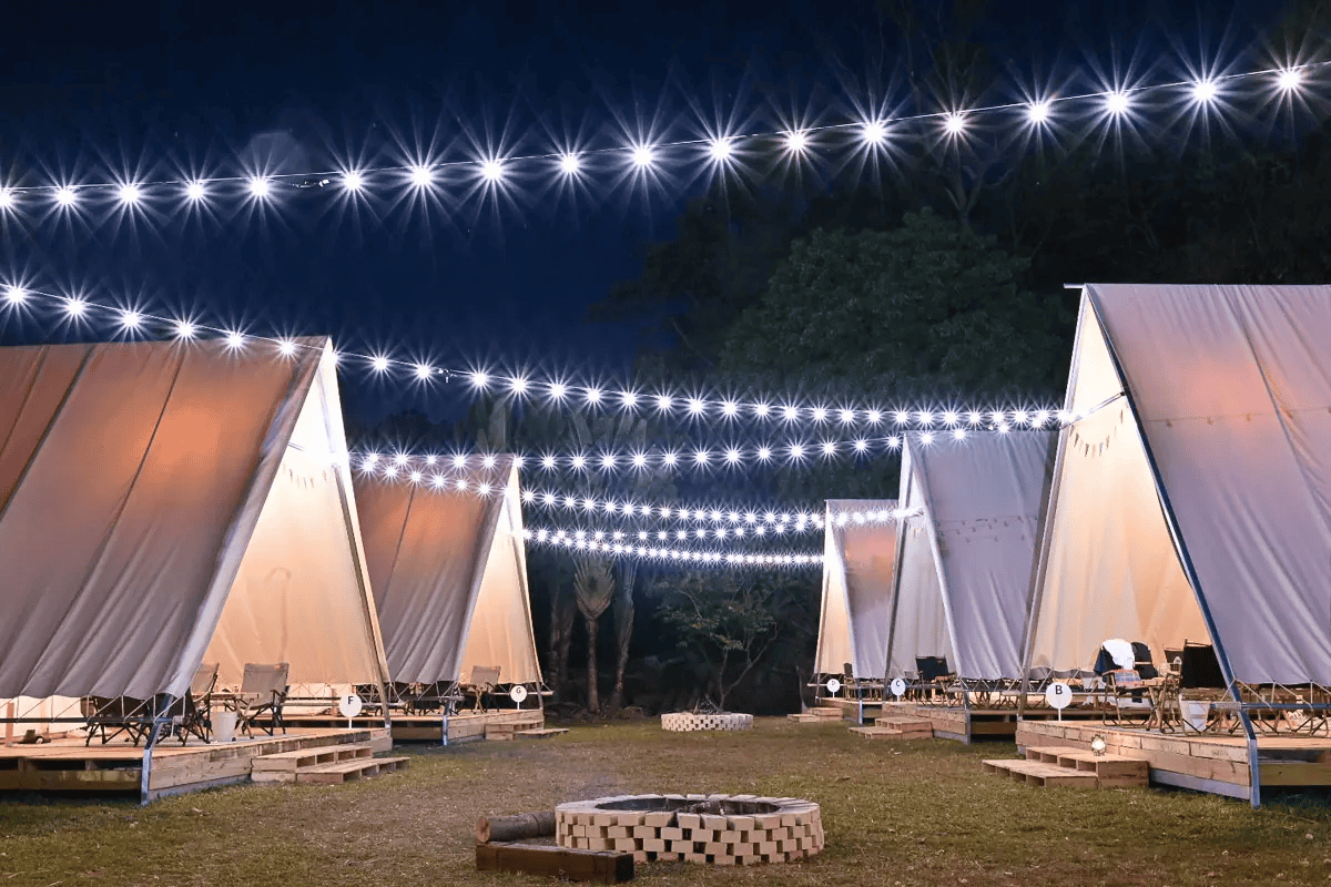 2026 Glamping 攻略指南:第一次玩 Glamping 就上手! 15 Glamping夜景