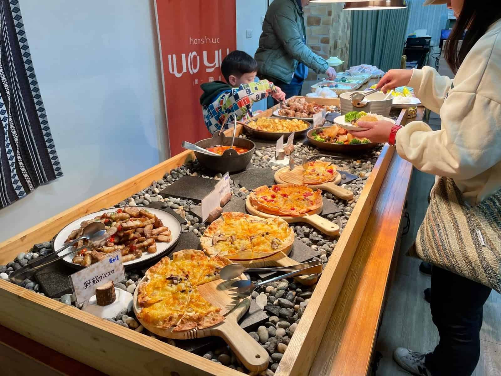 ４種pizza料理