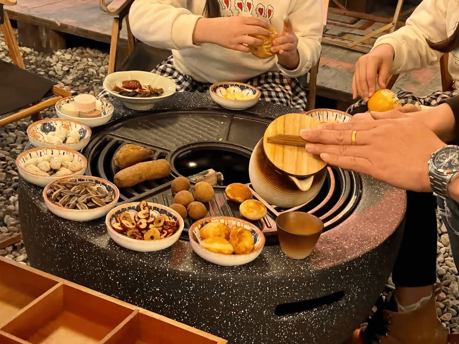 圍爐煮茶