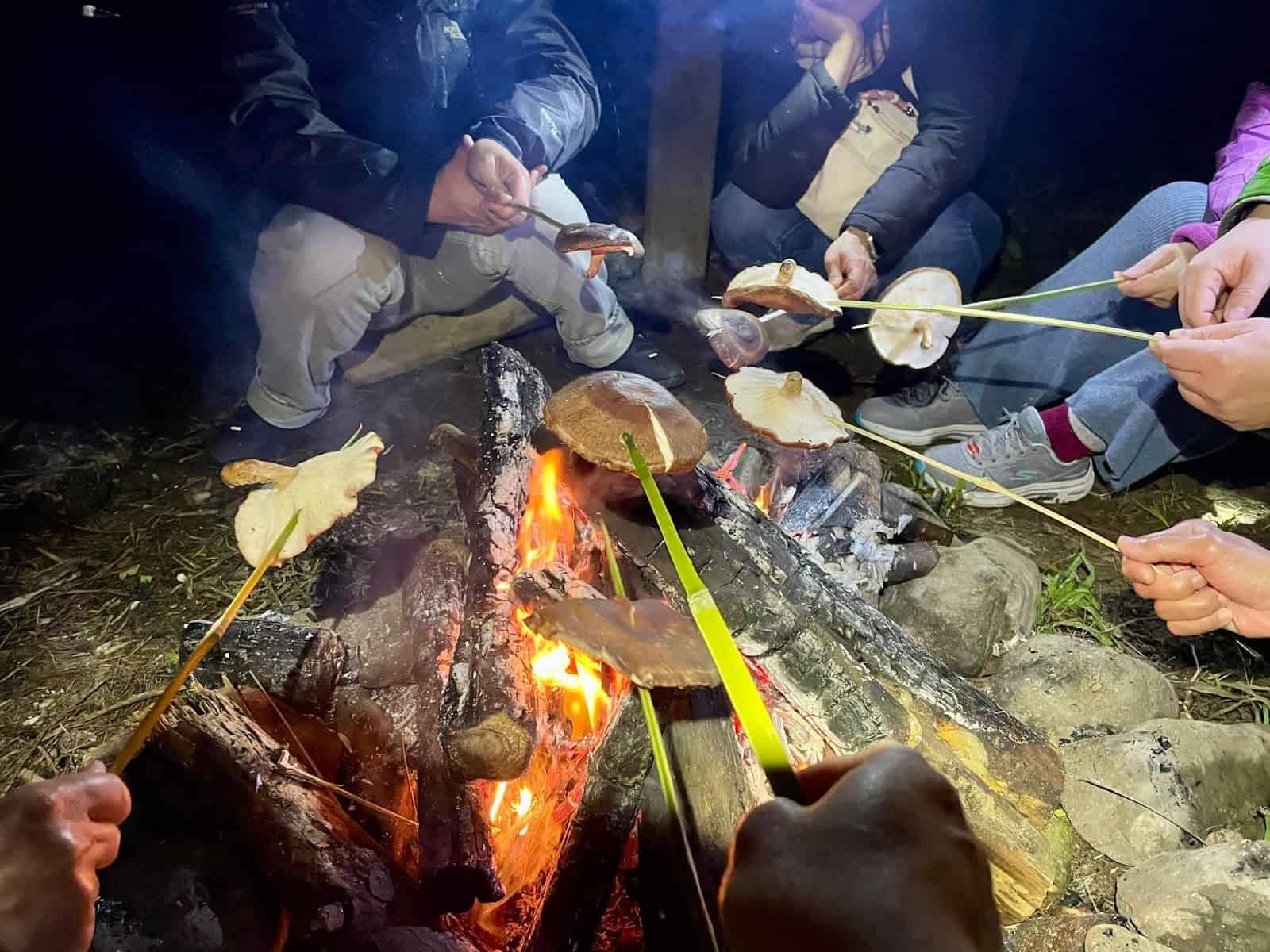 最適合中小企業的員工旅遊推薦:一日遊&二天一夜推薦! 16 公司同事一起烤香菇