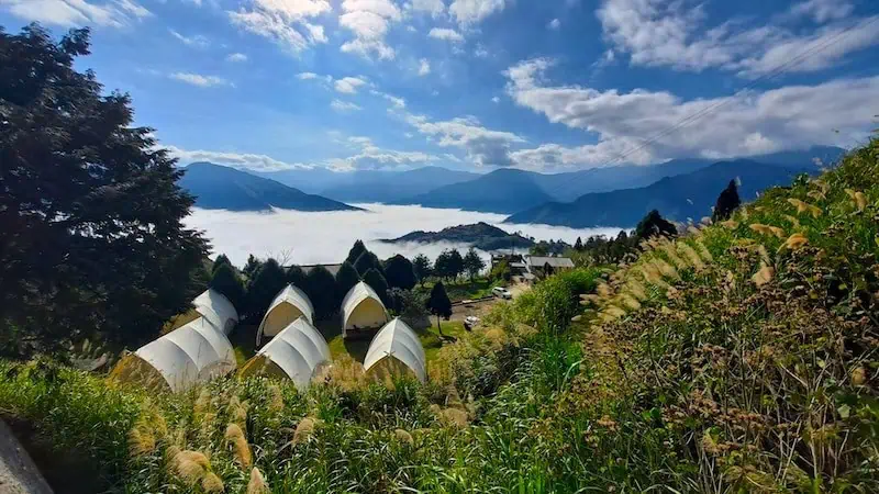 高山有雲海的蟬說霧語