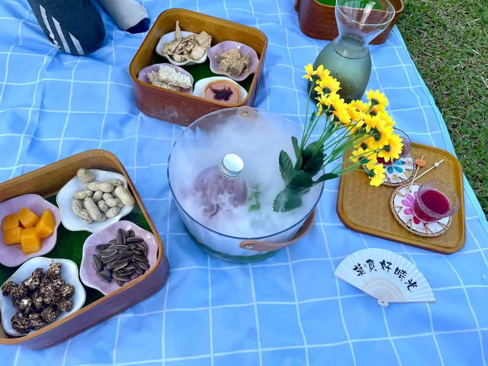陽明山一日遊-蟬說暖硫的野餐冰茶