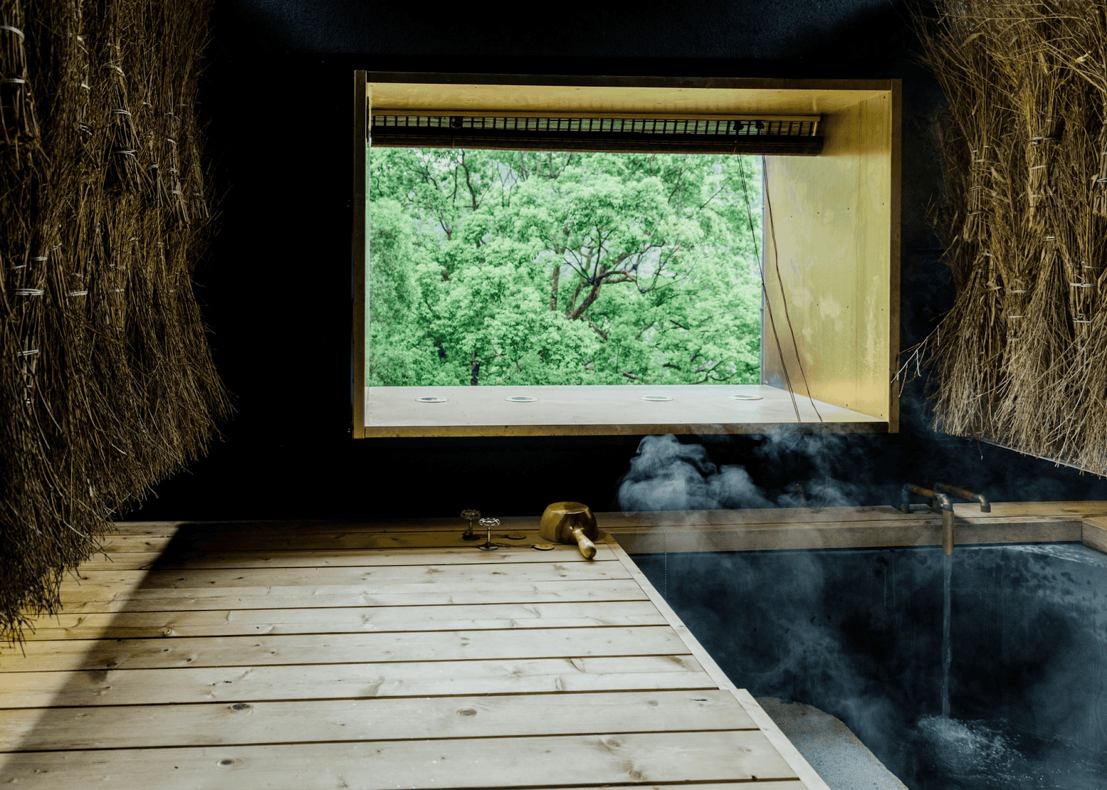 台北泡湯休息推薦：泰雅族特色的湯屋